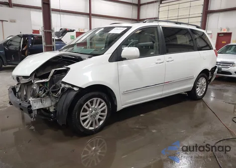 2010 Toyota Sienna Limited из США, поврежденный, VIN 5TDDK4CC4AS030593